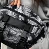 Сумка-бананка женская Sambag Dynamicdart пальмовый принт