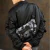 Сумка-бананка чоловіча Sambag Dynamicdart пальмовий принт