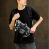 Сумка-бананка чоловіча Sambag Dynamicdart пальмовий принт