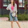 Сумка крос-боді жіноча Sambag Sofi біла