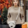 Сумка крос-боді жіноча Sambag Sofi біла