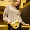 Сумка кросс-боди женская Sambag Sofi желтая