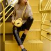 Сумка кросс-боди женская Sambag Sofi желтая