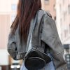 Сумка крос-боді жіноча Sambag Sofi крокодил чорна
