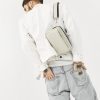 Бананка мужская прямоугольная Sambag Harvi серая