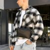 Бананка чоловіча прямокутна Sambag Harvi чорна