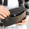 Бананка чоловіча прямокутна Sambag Harvi чорна