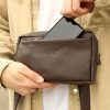 Бананка чоловіча прямокутна Sambag Harvi коричнева