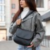 Сумка крос-боді жіноча Sambag Rose Bzn чорна