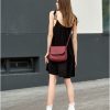 Сумка кросс-боди женская Sambag Rose Bzn бордовая