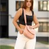 Сумка крос-боді жіноча Sambag Rose Bzn пудрова