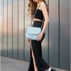Сумка крос-боді жіноча Sambag Rose Bzn блакитна