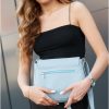Сумка крос-боді жіноча Sambag Rose Bzn блакитна