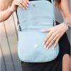 Сумка крос-боді жіноча Sambag Rose Bzn блакитна