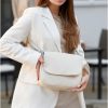 Сумка кросс-боди женская Sambag Rose Bzn бежевая