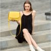 Сумка крос-боді жіноча Sambag Rose Bzn жовта