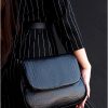 Сумка крос-боді жіноча Sambag Rose Bzn чорна крокодил