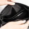 Сумка крос-боді жіноча Sambag Rose Bzn чорна крокодил