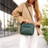 Сумка крос-боді жіноча Sambag Rose зелена