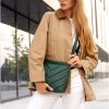 Сумка крос-боді жіноча Sambag Rose зелена