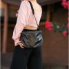Сумка крос-боді жіноча Sambag Milano чорна