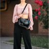 Сумка крос-боді жіноча Sambag Milano чорна