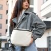 Сумка крос-боді жіноча Sambag Milano молочна