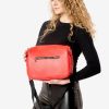 Сумка крос-боді жіноча Sambag Milano червона