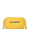 Сумка кросс-боди женская Sambag Milano желтая