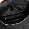 Сумка крос-боді жіноча Sambag Milano чорна крокодил