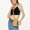 Сумка для телефону жіноча Sambag бежева