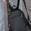 Женский рюкзак Sambag Dali с принтом черный