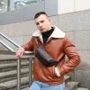 Бананка чоловіча Miros Brooklyn коричнева