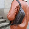 Бананка чоловіча Miros Brooklyn коричнева
