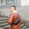 Бананка чоловіча Miros Brooklyn коричнева