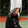 Бананка женская Sambag Holster MSH черная с принтом крокодил