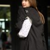 Бананка жіноча тканинна Sambag Holster MSH біло-сіра з принтом