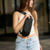 Бананка женская тканевая Sambag Holster MSH черная