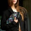 Бананка жіноча тканинна Sambag Holster MSH наві з принтом