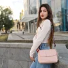 Сумка женская кросс-боди Miros Марокко пудровая