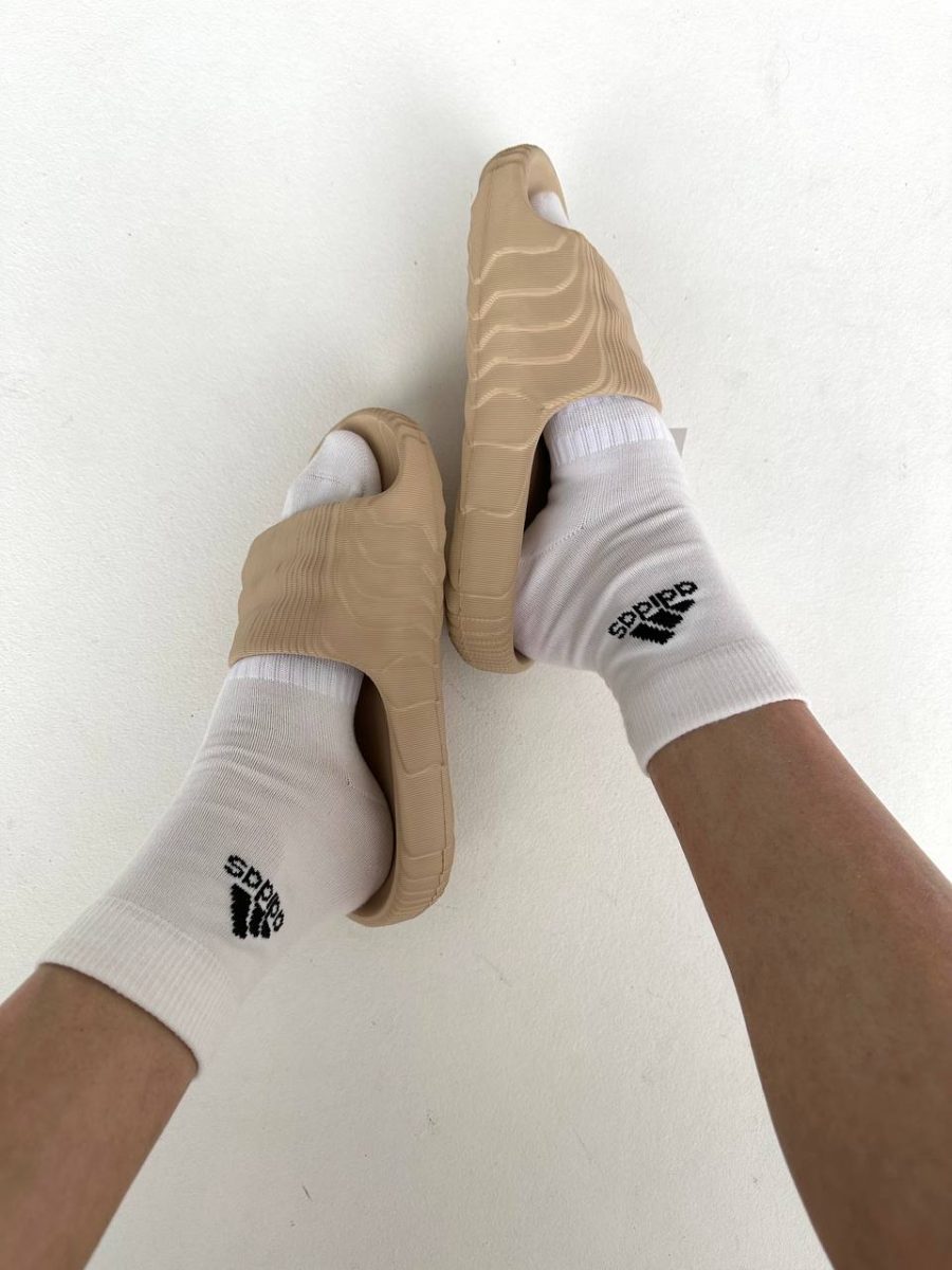 Тапочки Adidas Adilette 22 Slides Beige