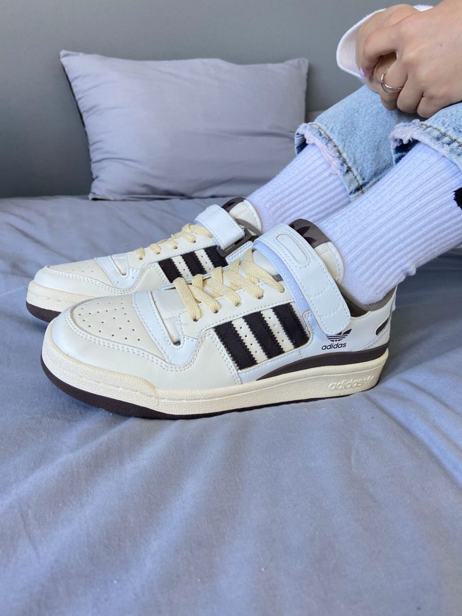 Кроссовки Adidas Forum 84 Low Off White/Brown