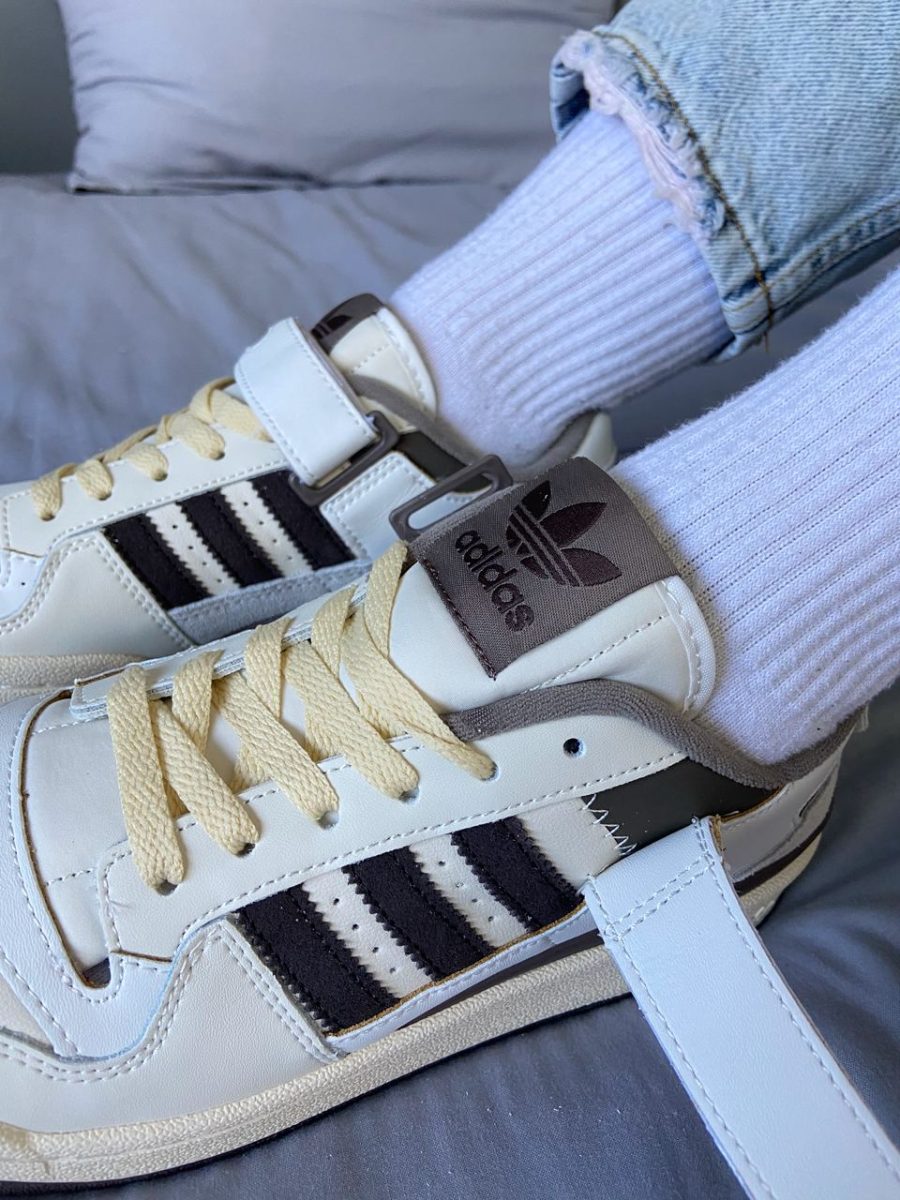 Кроссовки Adidas Forum 84 Low Off White/Brown