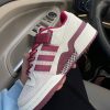 Кроссовки Adidas Forum Low Chalk Burgundy