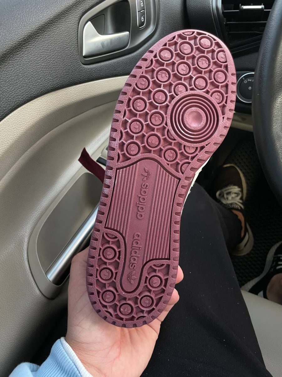Кроссовки Adidas Forum Low Chalk Burgundy