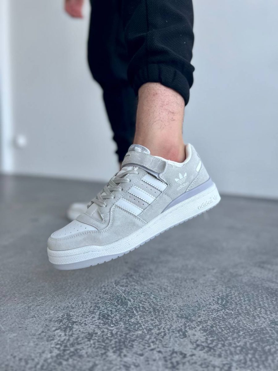 Кроссовки Adidas Forum Low Cloud Grey