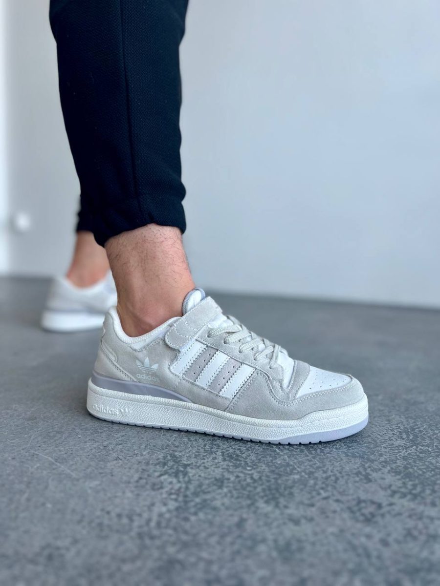 Кроссовки Adidas Forum Low Cloud Grey