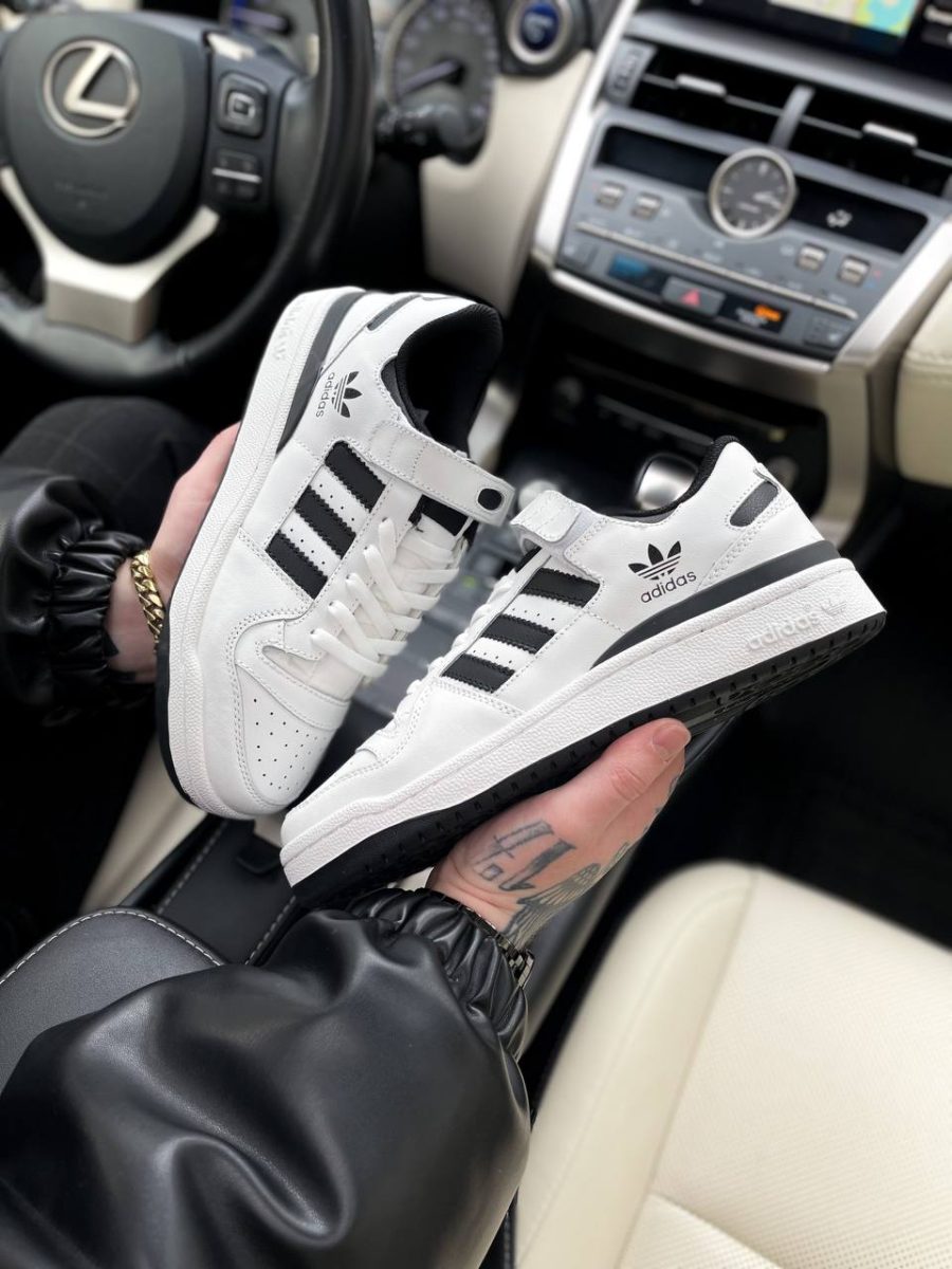 Кросівки Adidas Forum Low White/Black