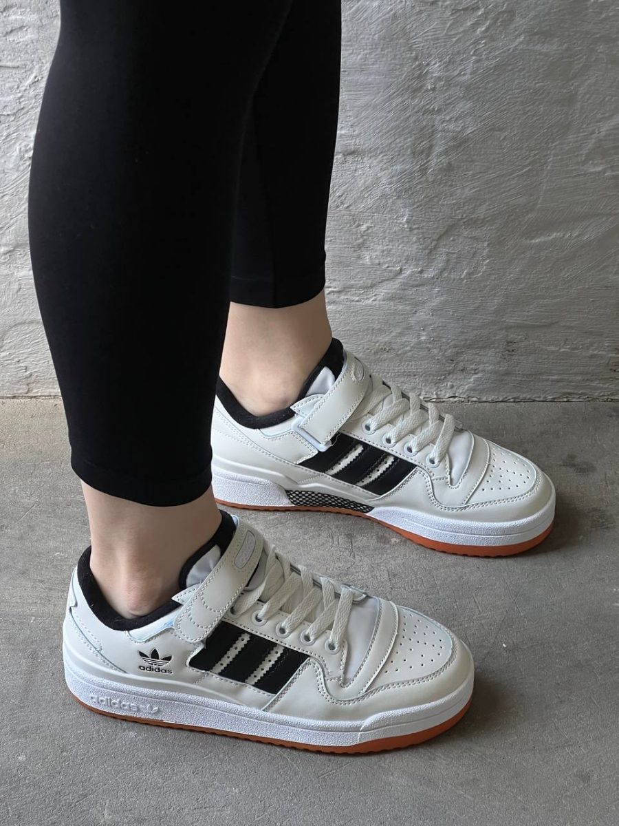 Кросівки Adidas Forum Low White/Black/Gum