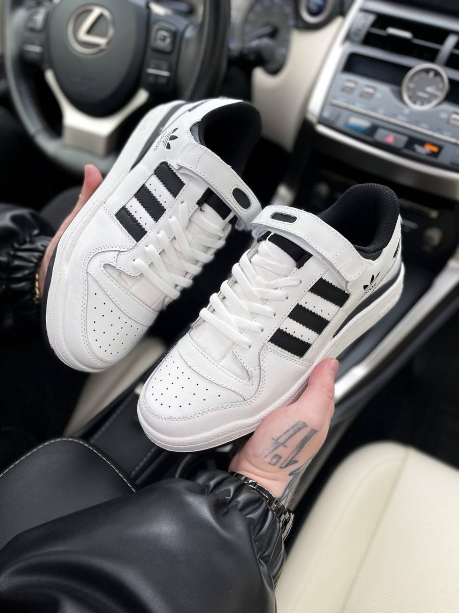 Кросівки Adidas Forum Low White/Black